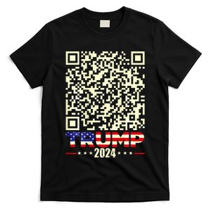 Qr President Trump 4547 Trump Dancing Code T-Shirt