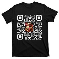 Qr President Trump 4547 Trump Dancing Code T-Shirt