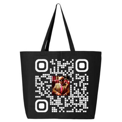 Qr President Trump 4547 Trump Dancing Code 25L Jumbo Tote