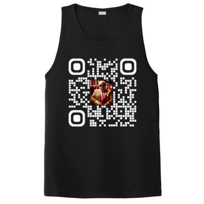 Qr President Trump 4547 Trump Dancing Code PosiCharge Competitor Tank