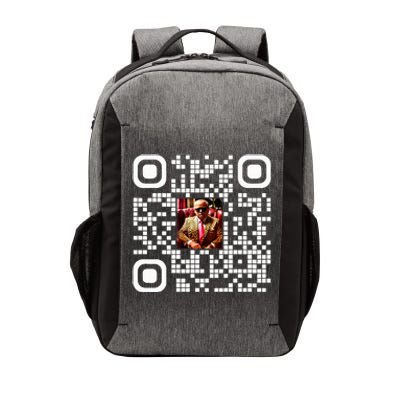 Qr President Trump 4547 Trump Dancing Code Vector Backpack