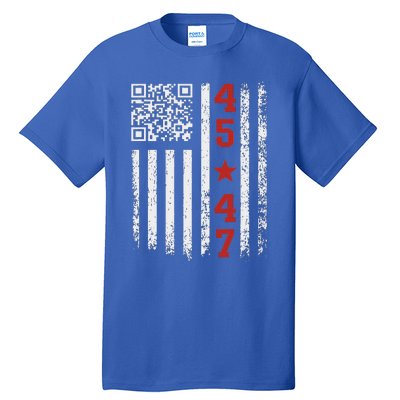 Qr President Trump Dance Code Tall T-Shirt