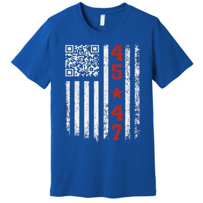 Qr President Trump Dance Code Premium T-Shirt