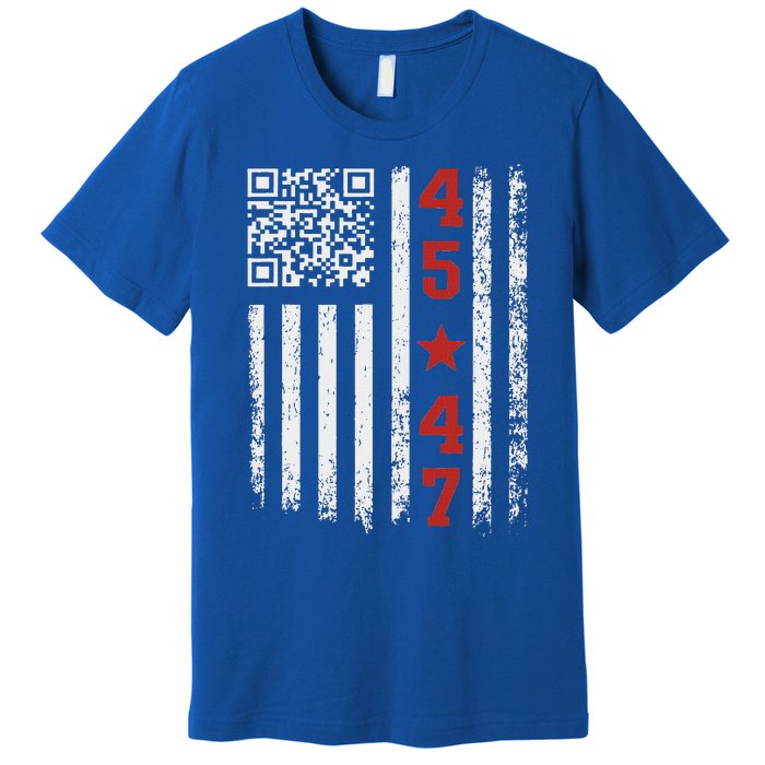 Qr President Trump Dance Code Premium T-Shirt