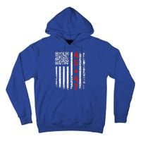 Qr President Trump Dance Code Tall Hoodie