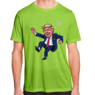 Qr President Trump 4547 Adult ChromaSoft Performance T-Shirt