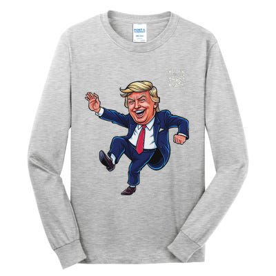 Qr President Trump 4547 Tall Long Sleeve T-Shirt