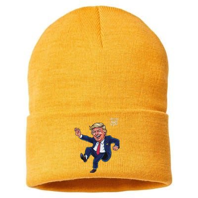 Qr President Trump 4547 Sustainable Knit Beanie