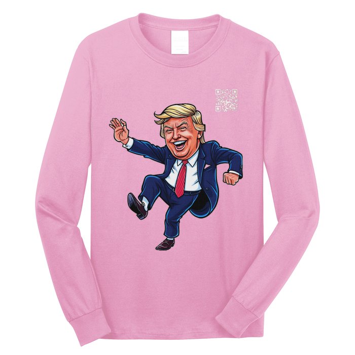 Qr President Trump 4547 Long Sleeve Shirt