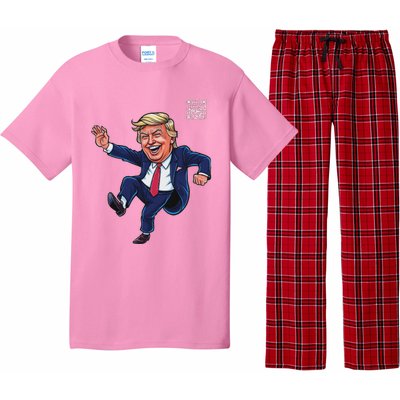 Qr President Trump 4547 Pajama Set