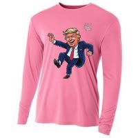 Qr President Trump 4547 Cooling Performance Long Sleeve Crew