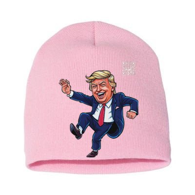 Qr President Trump 4547 Short Acrylic Beanie