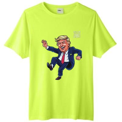 Qr President Trump 4547 Tall Fusion ChromaSoft Performance T-Shirt