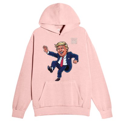 Qr President Trump 4547 Urban Pullover Hoodie