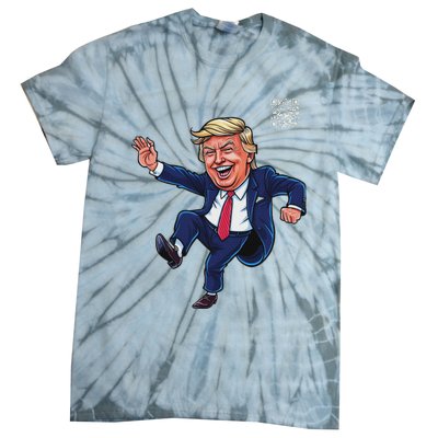 Qr President Trump 4547 Tie-Dye T-Shirt