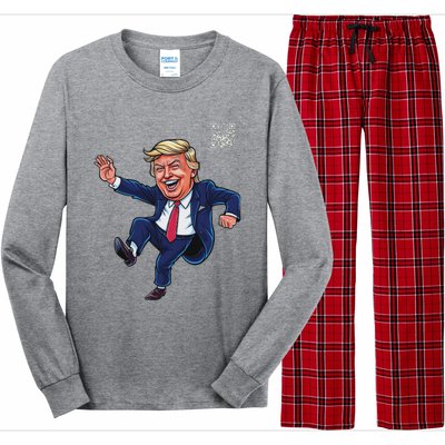 Qr President Trump 4547 Long Sleeve Pajama Set