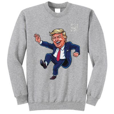 Qr President Trump 4547 Tall Sweatshirt