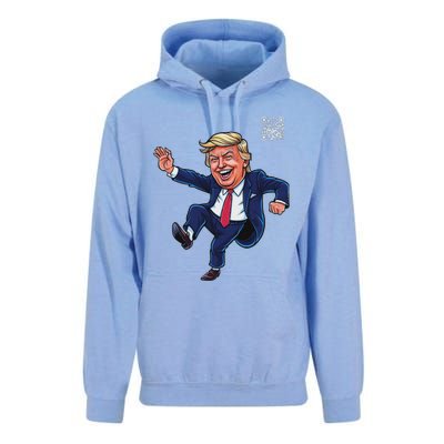 Qr President Trump 4547 Unisex Surf Hoodie