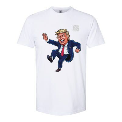 Qr President Trump 4547 Softstyle CVC T-Shirt