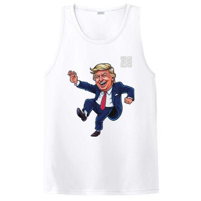 Qr President Trump 4547 PosiCharge Competitor Tank