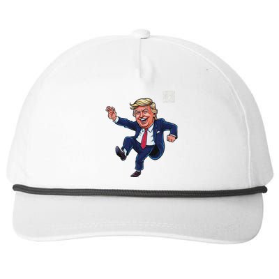 Qr President Trump 4547 Snapback Five-Panel Rope Hat