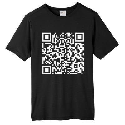 Qr President Trump Dance Code Tall Fusion ChromaSoft Performance T-Shirt