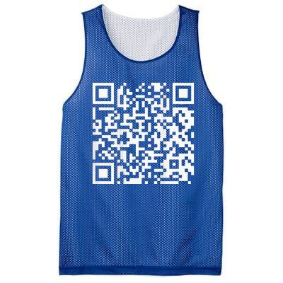 Qr President Trump Dance Code Mesh Reversible Basketball Jersey Tank