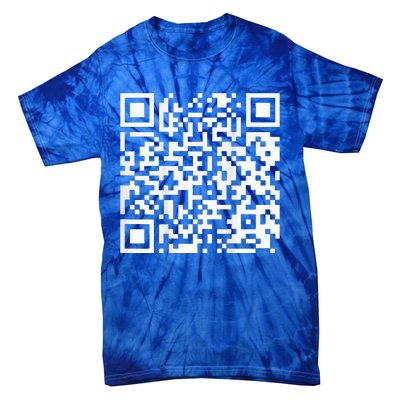 Qr President Trump Dance Code Tie-Dye T-Shirt