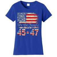 Qr President Trump 4547 Dancing Code Women's T-Shirt