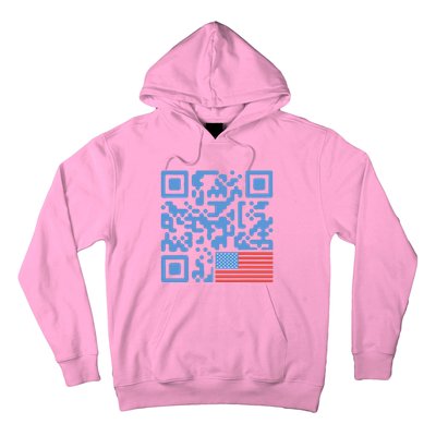 Qr President Trump 4547 Trump Dancing Code Hoodie