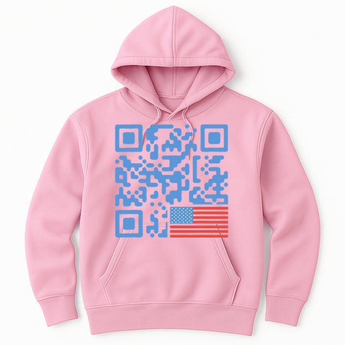 Qr President Trump 4547 Trump Dancing Code Hoodie