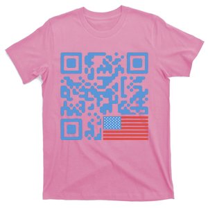 Qr President Trump 4547 Trump Dancing Code T-Shirt