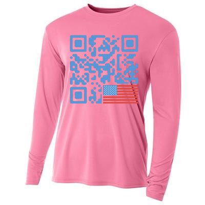 Qr President Trump 4547 Trump Dancing Code Cooling Performance Long Sleeve Crew