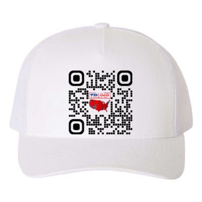 Qr President Trump 4547 Trump Dancing Code Yupoong Adult 5-Panel Trucker Hat