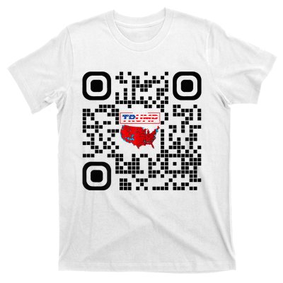 Qr President Trump 4547 Trump Dancing Code T-Shirt