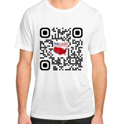 Qr President Trump 4547 Trump Dancing Code Adult ChromaSoft Performance T-Shirt