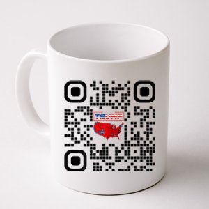 Qr President Trump 4547 Trump Dancing Code Coffee Mug