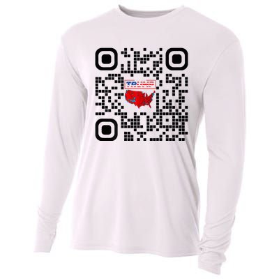 Qr President Trump 4547 Trump Dancing Code Cooling Performance Long Sleeve Crew