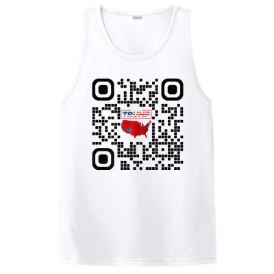 Qr President Trump 4547 Trump Dancing Code PosiCharge Competitor Tank