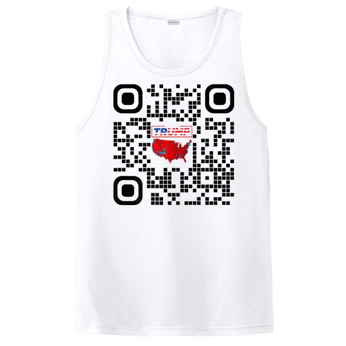 Qr President Trump 4547 Trump Dancing Code PosiCharge Competitor Tank