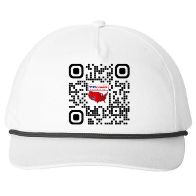 Qr President Trump 4547 Trump Dancing Code Snapback Five-Panel Rope Hat