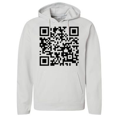 Qr President Trump 4547 Dancing Dance Moves Maga Performance Fleece Hoodie