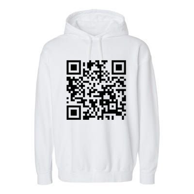 Qr President Trump 4547 Dancing Dance Moves Maga Garment-Dyed Fleece Hoodie