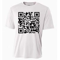 Qr President Trump 4547 Dancing Dance Moves Maga Cooling Performance Crew T-Shirt