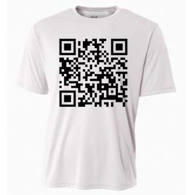 Qr President Trump 4547 Dancing Dance Moves Maga Cooling Performance Crew T-Shirt