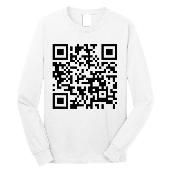 Qr President Trump 4547 Dancing Dance Moves Maga Long Sleeve Shirt