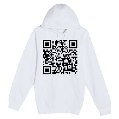 Qr President Trump 4547 Dancing Dance Moves Maga Premium Pullover Hoodie