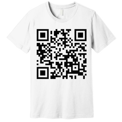 Qr President Trump 4547 Dancing Dance Moves Maga Premium T-Shirt