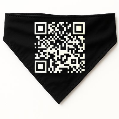 Qr President Trump 4547 Dancing Code USA-Made Doggie Bandana