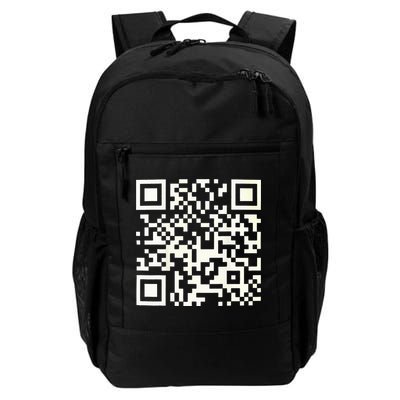 Qr President Trump 4547 Dancing Code Backpack